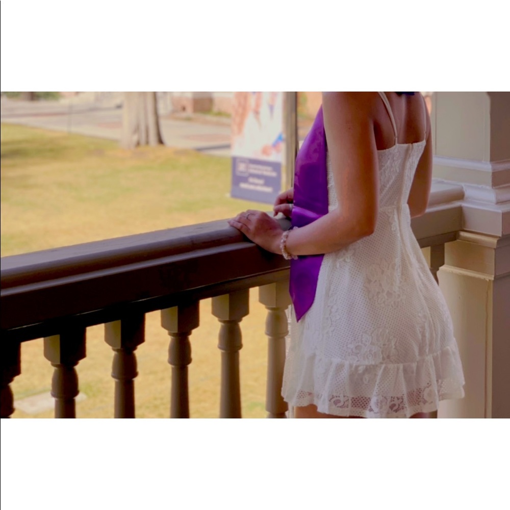 White Lace Dress
